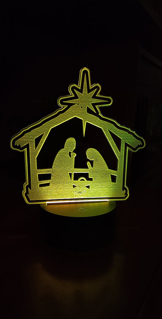 Nativity Lamp